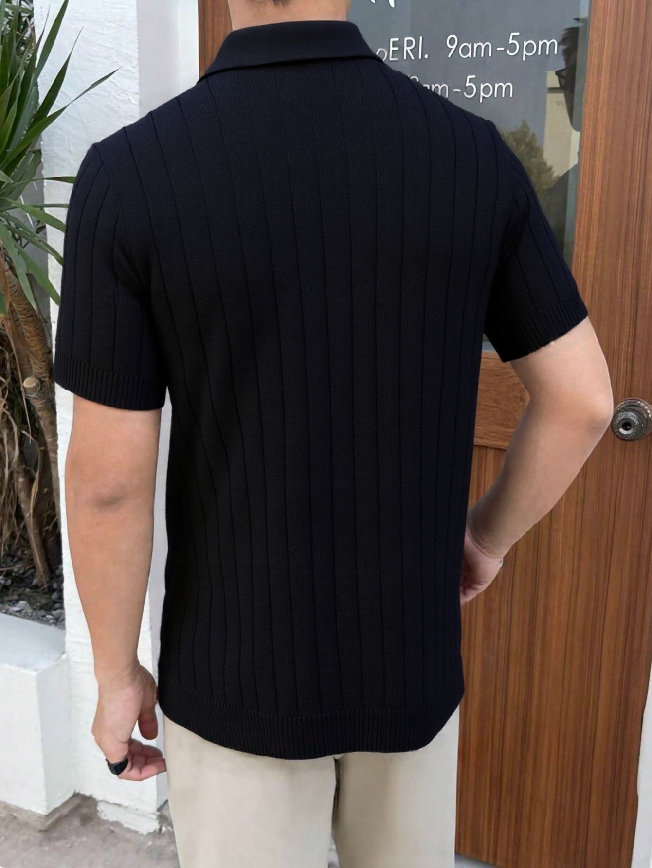 Alvin | Men's Knit Polo Shirt
