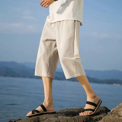 Abdel | Men's Linen Shorts