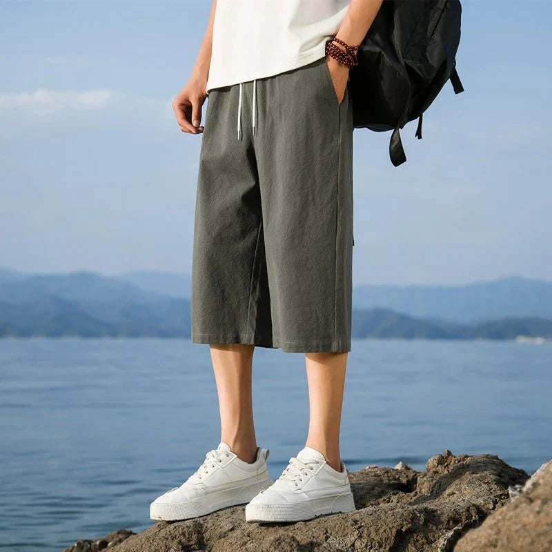 Abdel | Men's Linen Shorts