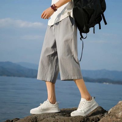 Abdel | Men's Linen Shorts