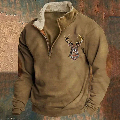 Landon | Deer pattern sweater