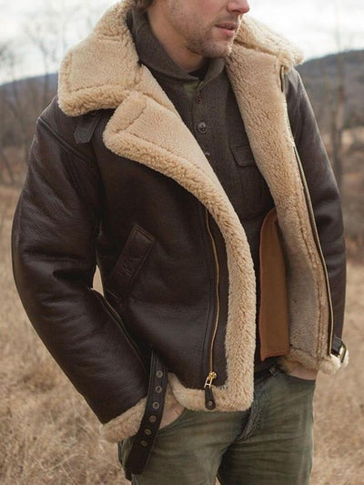 Nye | Warm leather jacket