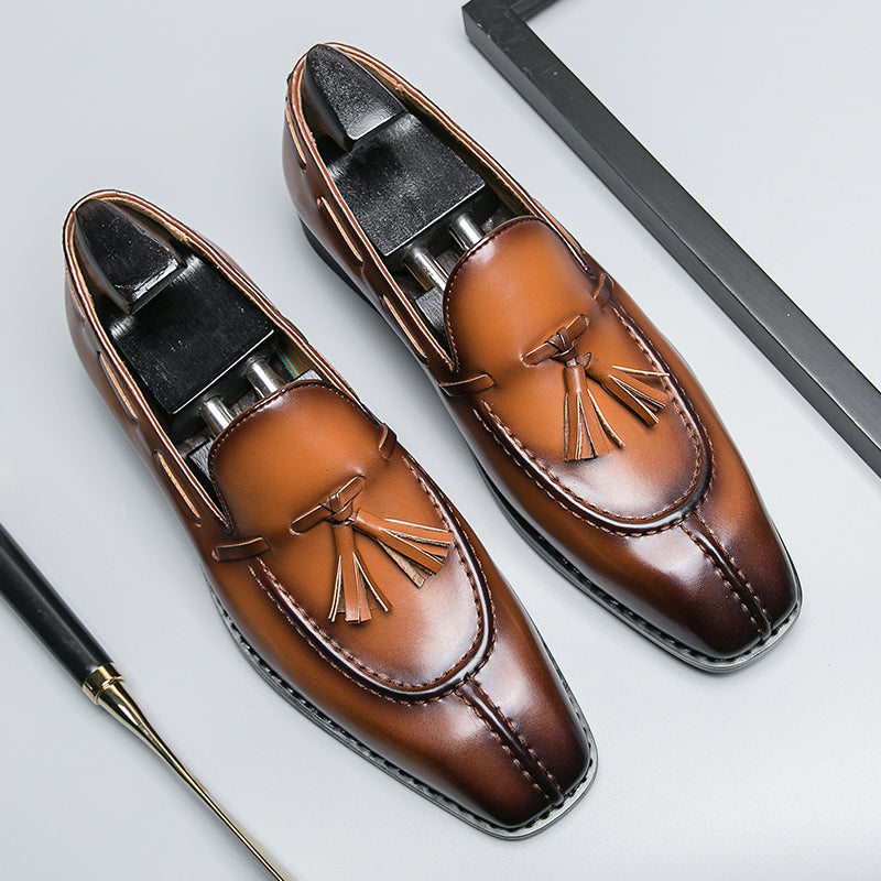Juvenal® | Genuine Leather Tassel Loafers