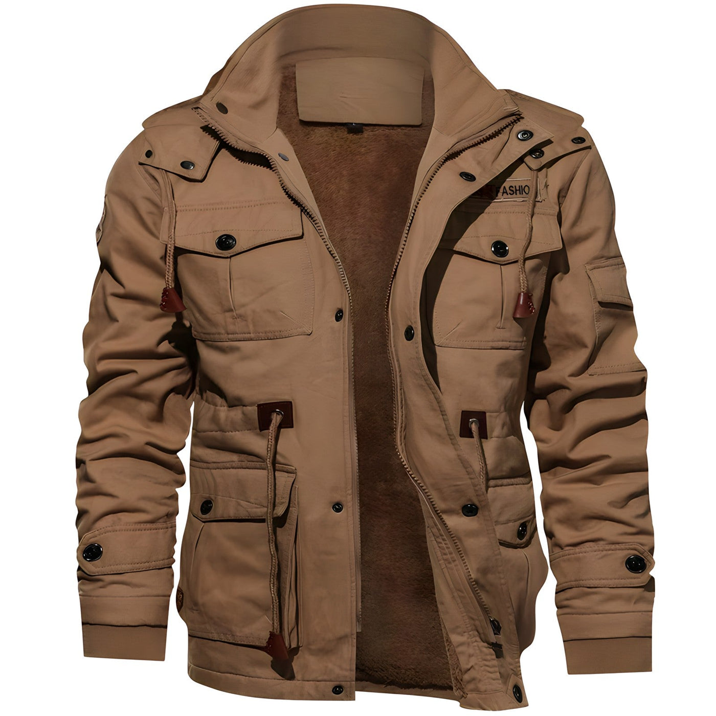 Arcadio | Functional military jacket with multiple pockets