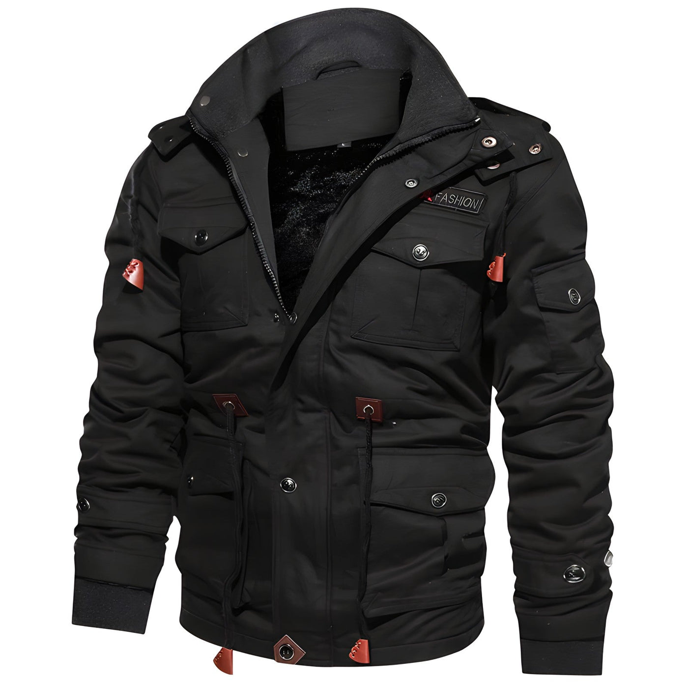 Arcadio | Functional military jacket with multiple pockets
