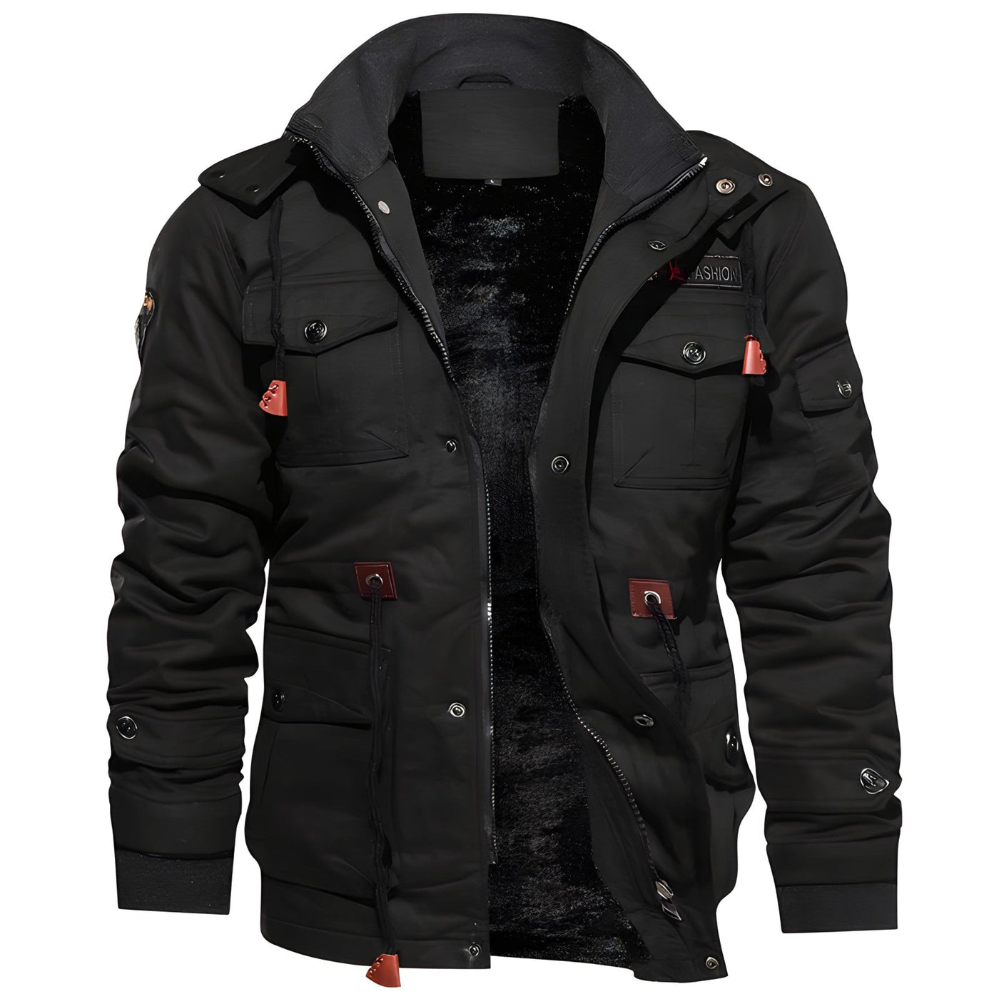 Arcadio | Functional military jacket with multiple pockets