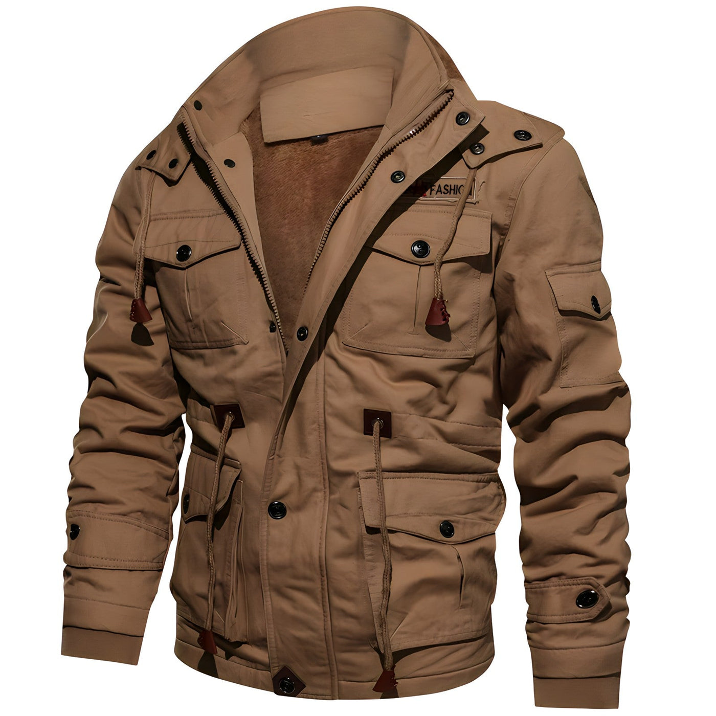 Arcadio | Functional military jacket with multiple pockets