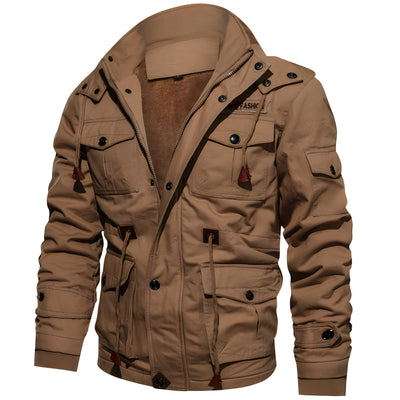 Arcadio | Functional military jacket with multiple pockets