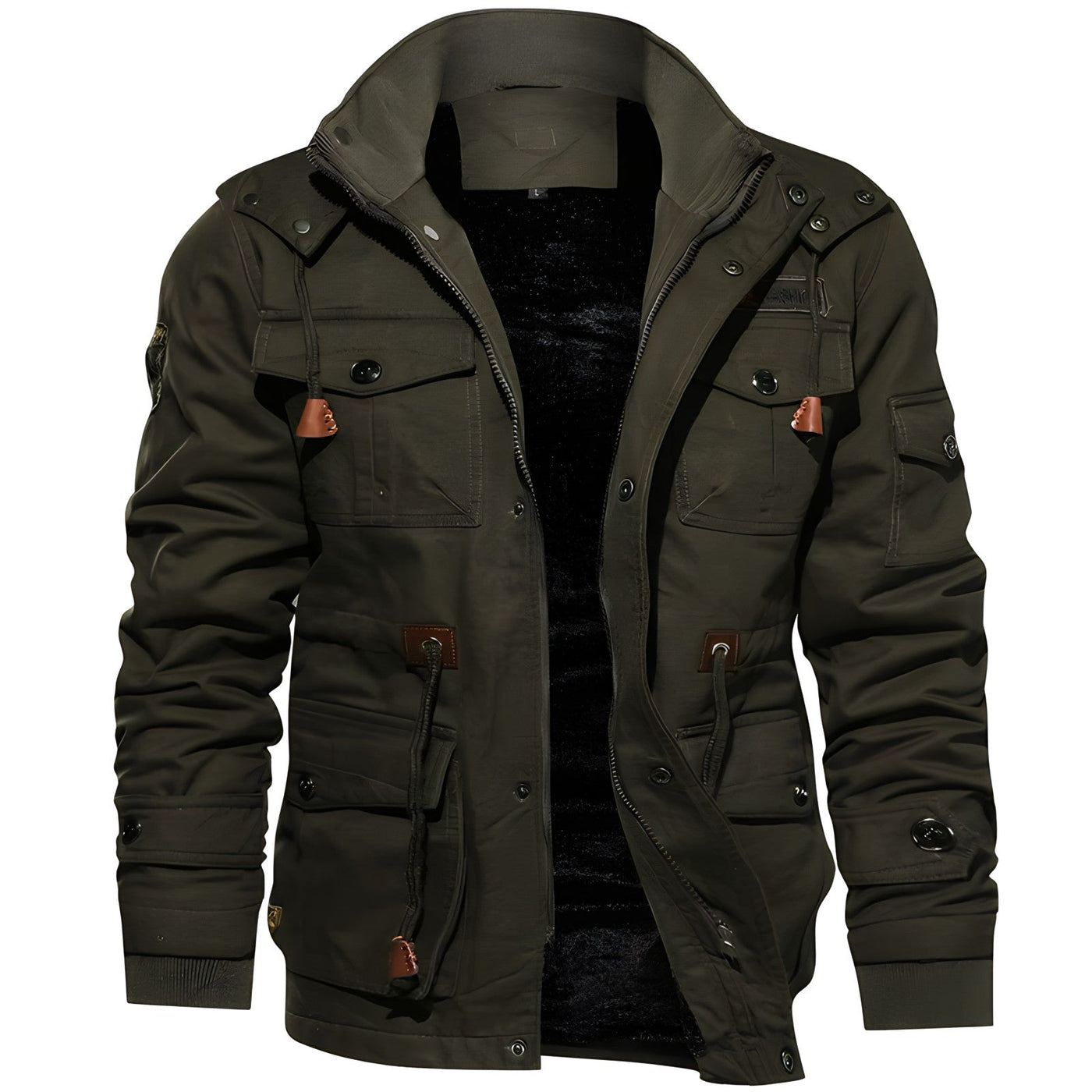 Arcadio | Functional military jacket with multiple pockets