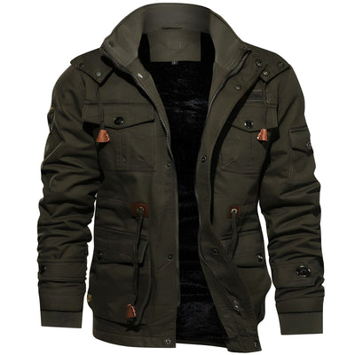 Arcadio | Functional military jacket with multiple pockets