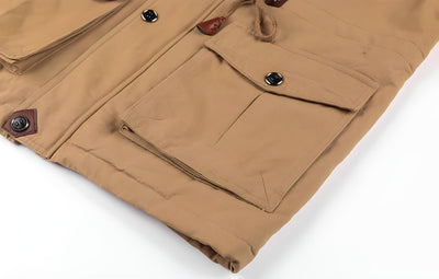 Arcadio | Functional military jacket with multiple pockets