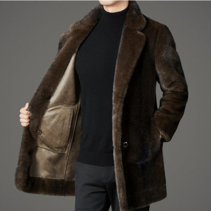 Kaled | Ewald – Warm coat made of fine mink fur