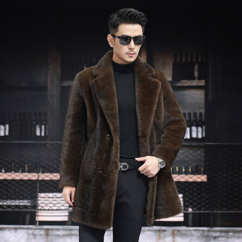 Kaled | Ewald – Warm coat made of fine mink fur