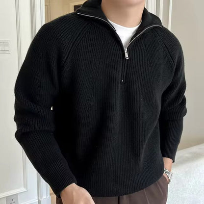Álvaro® | Soft zip-up sweater