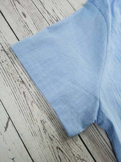 Declan® | Summer Shirt With Short Sleeve Closure For Men