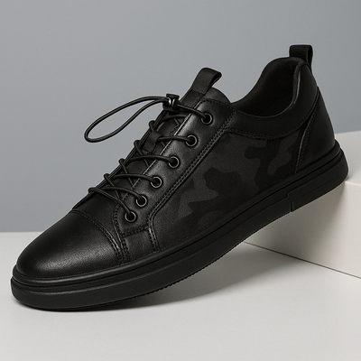 Caleb® | Genuine Leather Sneakers