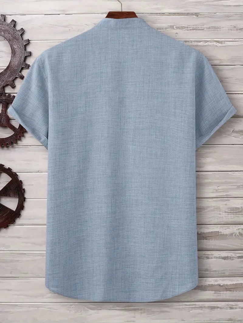 Jarvis | Short-sleeved shirt with chest pocket