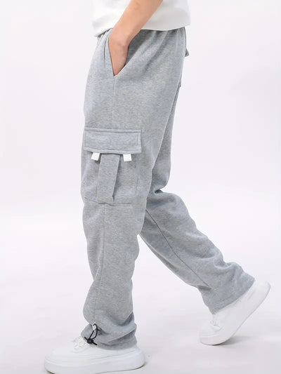 Pompeyo® | Casual Cargo Pants With Multiple Pockets