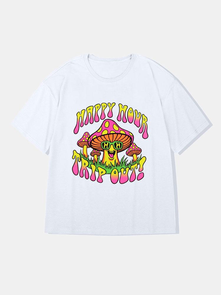 Bonifacio® | Colorful Mushroom Graphic T-Shirts