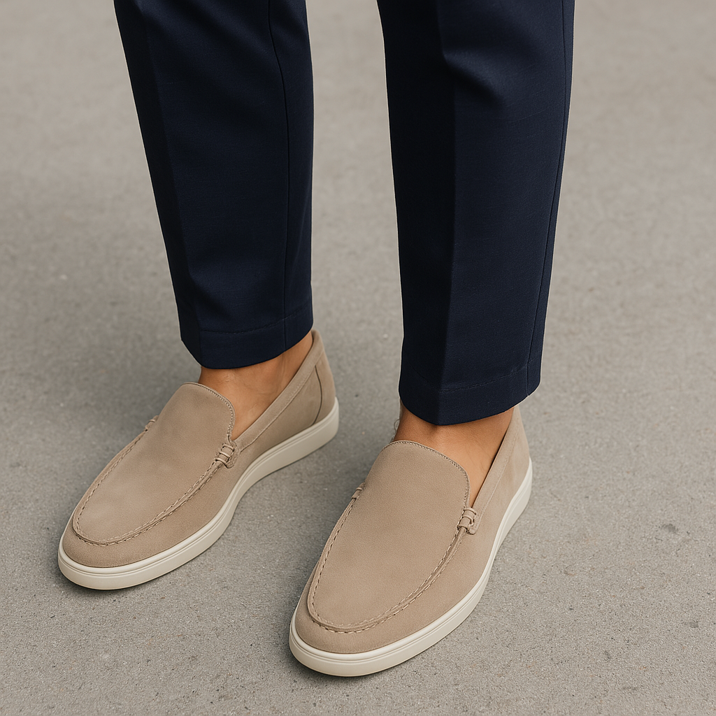 Krish® | Elegant Suede Moccasin