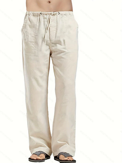 Asher® | Linen Summer Trousers