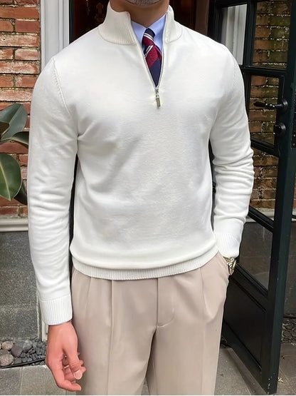 Fabian® | Milan Half Zip Sweater