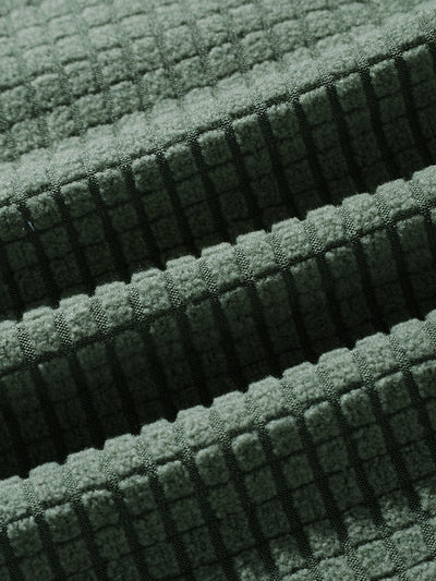 Lyle® | Waffle Lapel Solid Henley Shirts