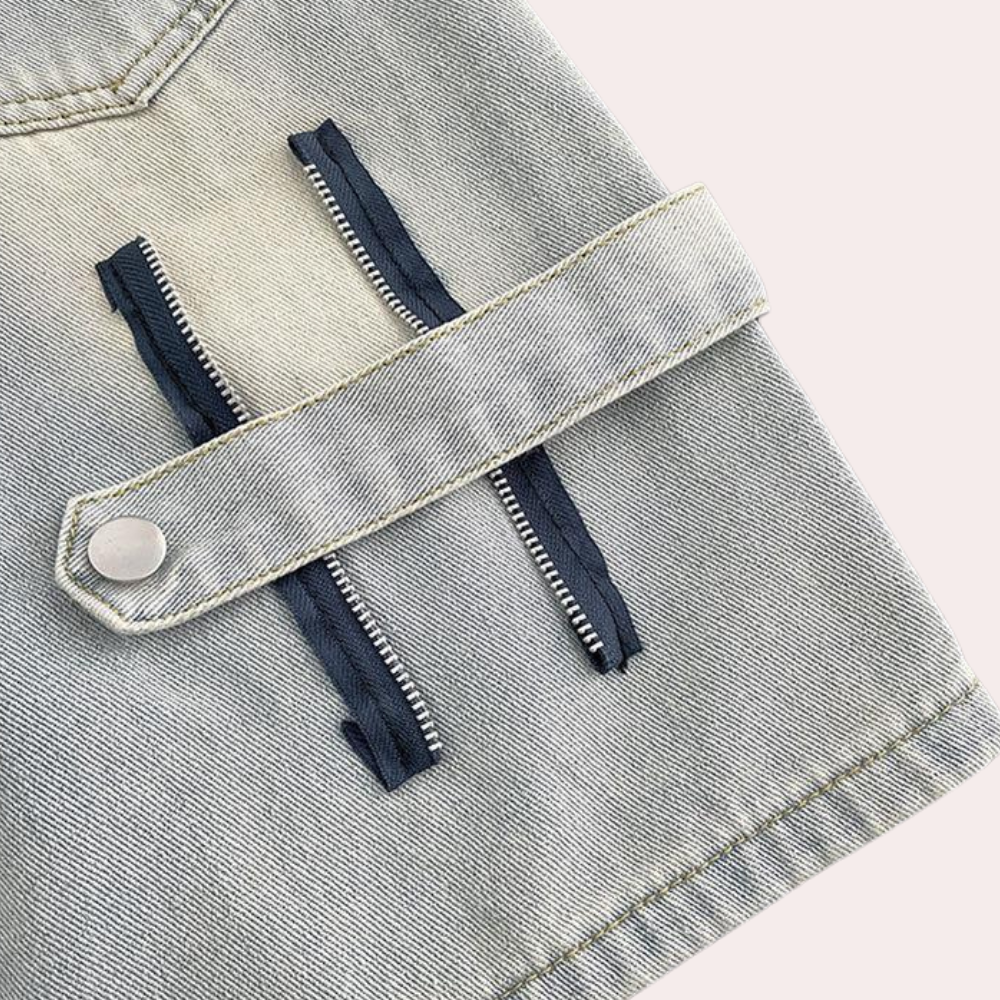 Valeriano® | Casual summer denim shorts for men