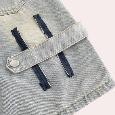 Valeriano® | Casual summer denim shorts for men