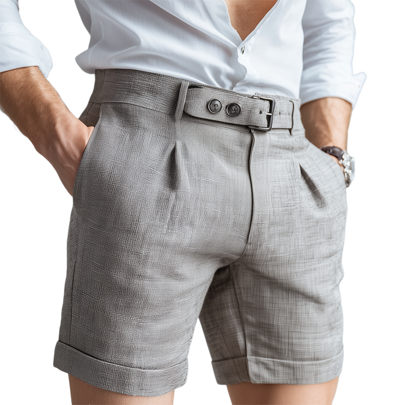 Maurice | Men'S Summer Basic Classic Textured Shorts