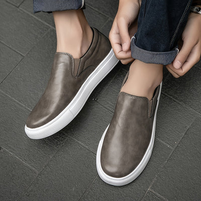 River | Casual Leather Slip-On Shoes