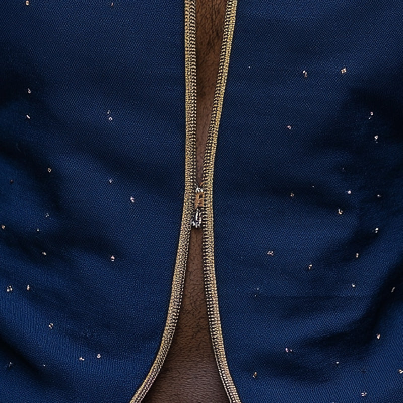 Jesus | Men'S Summer Fashion Star Embroidery Cotton And Linen Sleeveless Shirt