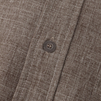 Oswald | Plain cotton shirt with buttons