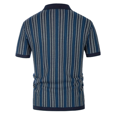 Tom | Men'S Summer Fashion Knitted Short Sleeve Shirt