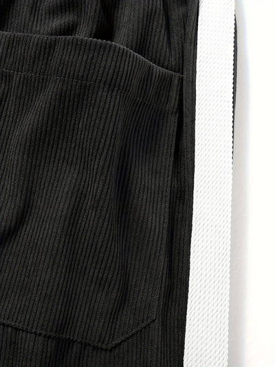 Quilino® | Color Block Drawstring Pants For Men