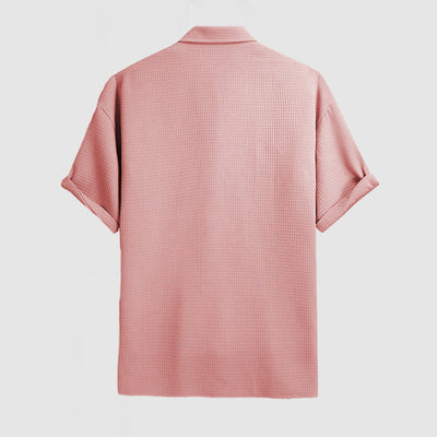Holcombe® | Casual Men's Shirt With Waffle Pattern
