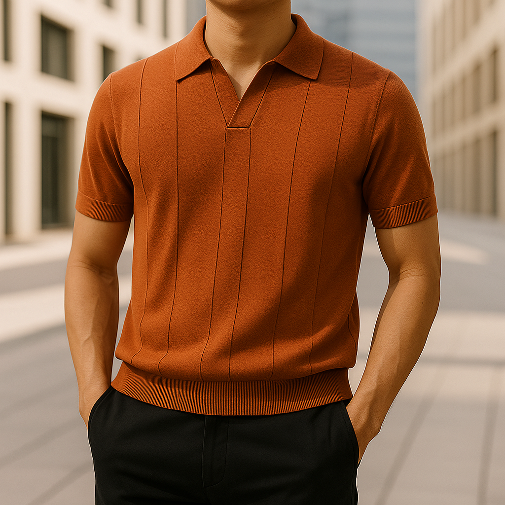 Leif® | Knit Polo Shirt