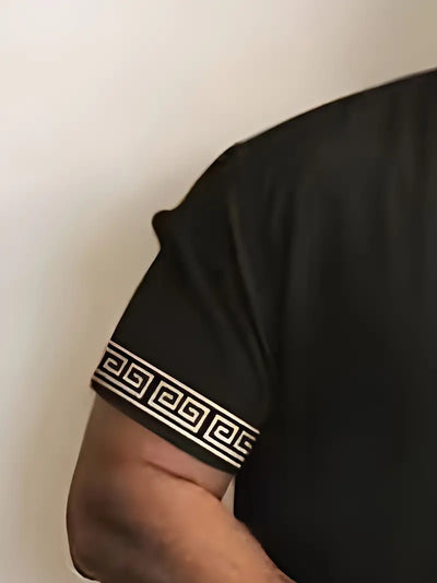 Adán® | Elegant Set Of Short-Sleeved Shirt And Shorts