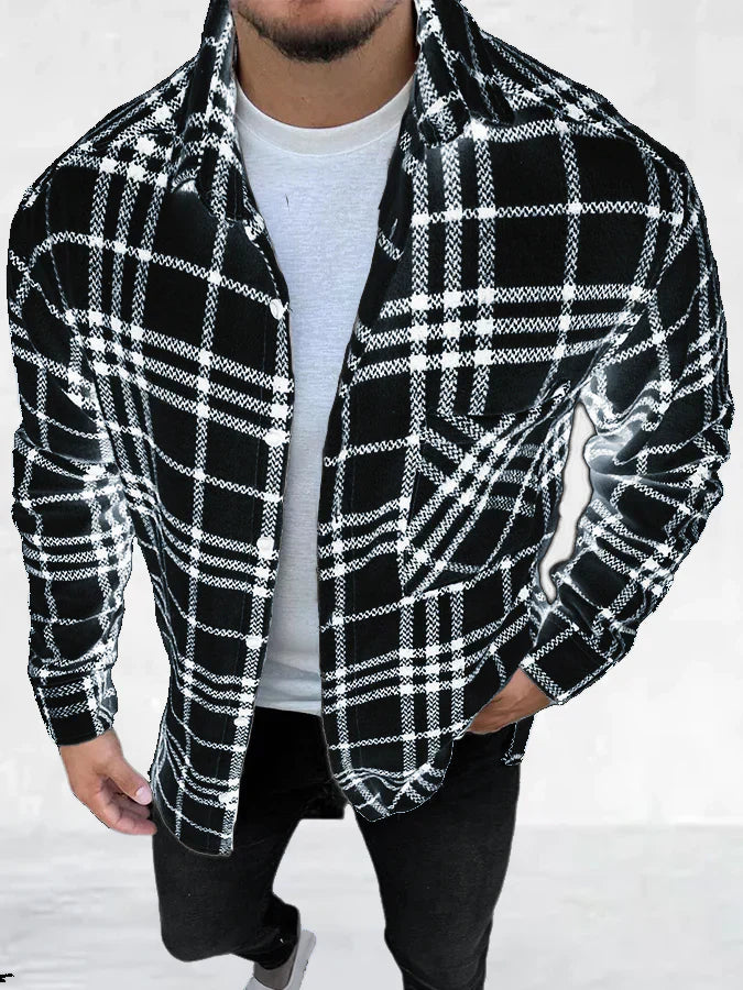 Elian® | Elegant Checked Shirt