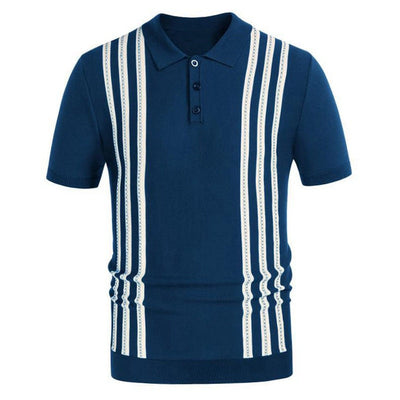 Leo® | Striped Casual Polo