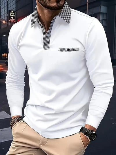 Daniel® | Classic Long-Sleeved Polo Shirt For Spring