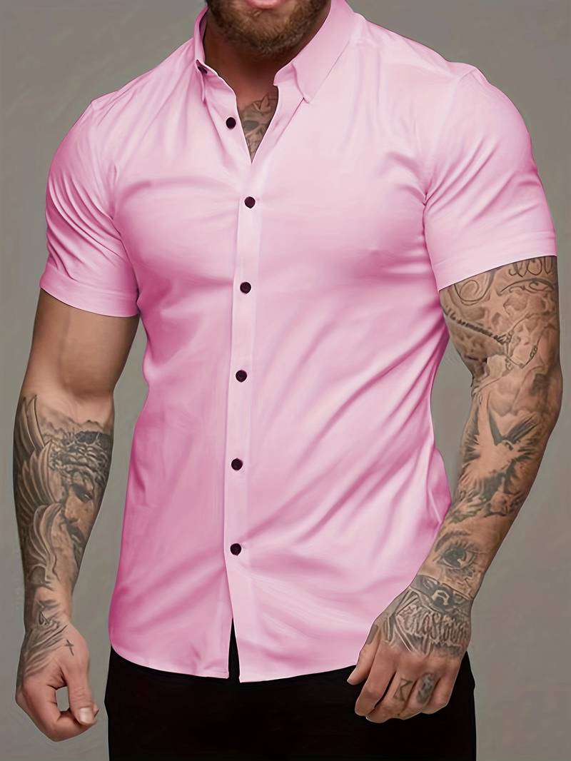 Louella® | Casual Short Sleeve Shirt For Men