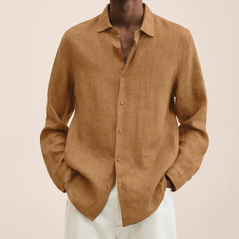 Fergus® | Elegant Linen Shirt For Men