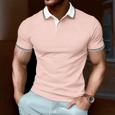 Karl | Men'S Summer Business Cotton Short Sleeve Polo Shirt