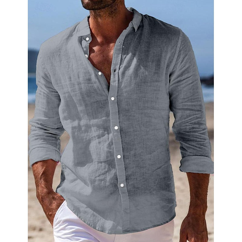 Thane | Casual Linen Shirt