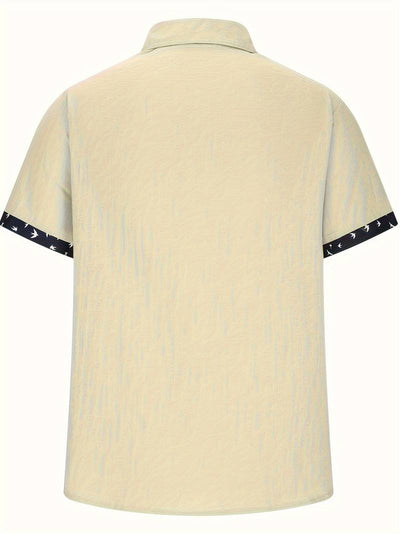 Ludwig® | Stylish, Loose, Matching Color Shirt Made Of Cotton Blend