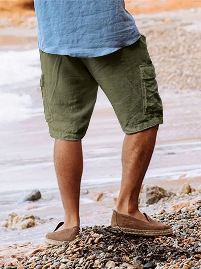 Galileo® | Comfortable Cotton Cargo Shorts For Spring/Summer