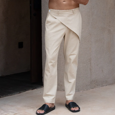 Devon | Men'S Spring And Summer Fashion Cotton Blended Design Casual Pants