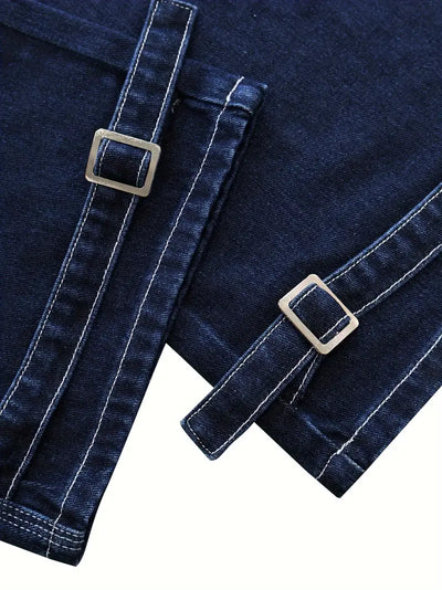 Jovian® | Denim Straight Baggy Pants