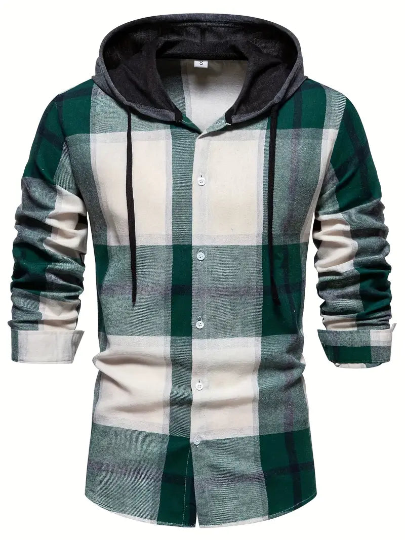 Longino® | Stylish Lightweight Hooded Shirt For Men